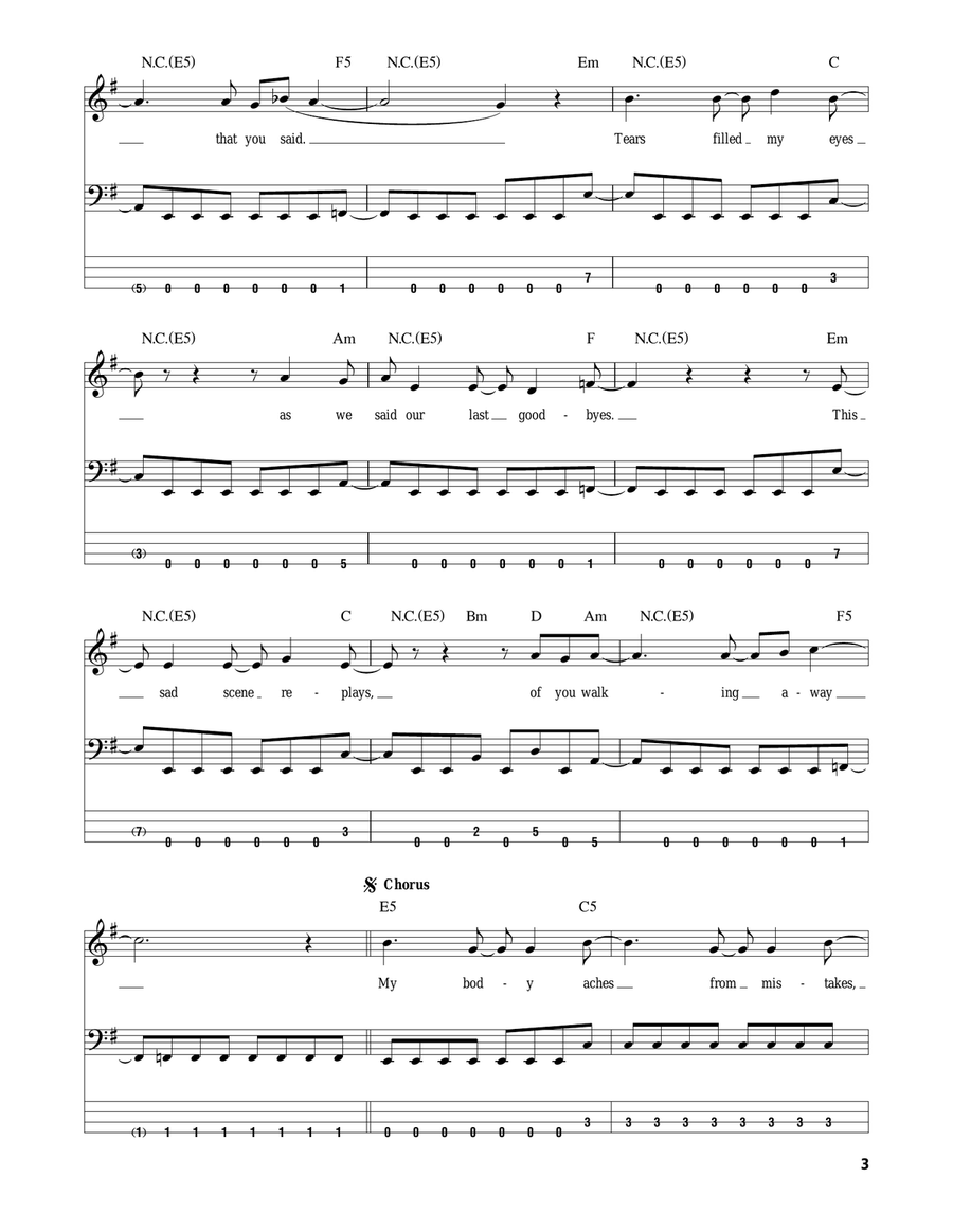 Trust Acoustic Guitar scores gallery preview page 3