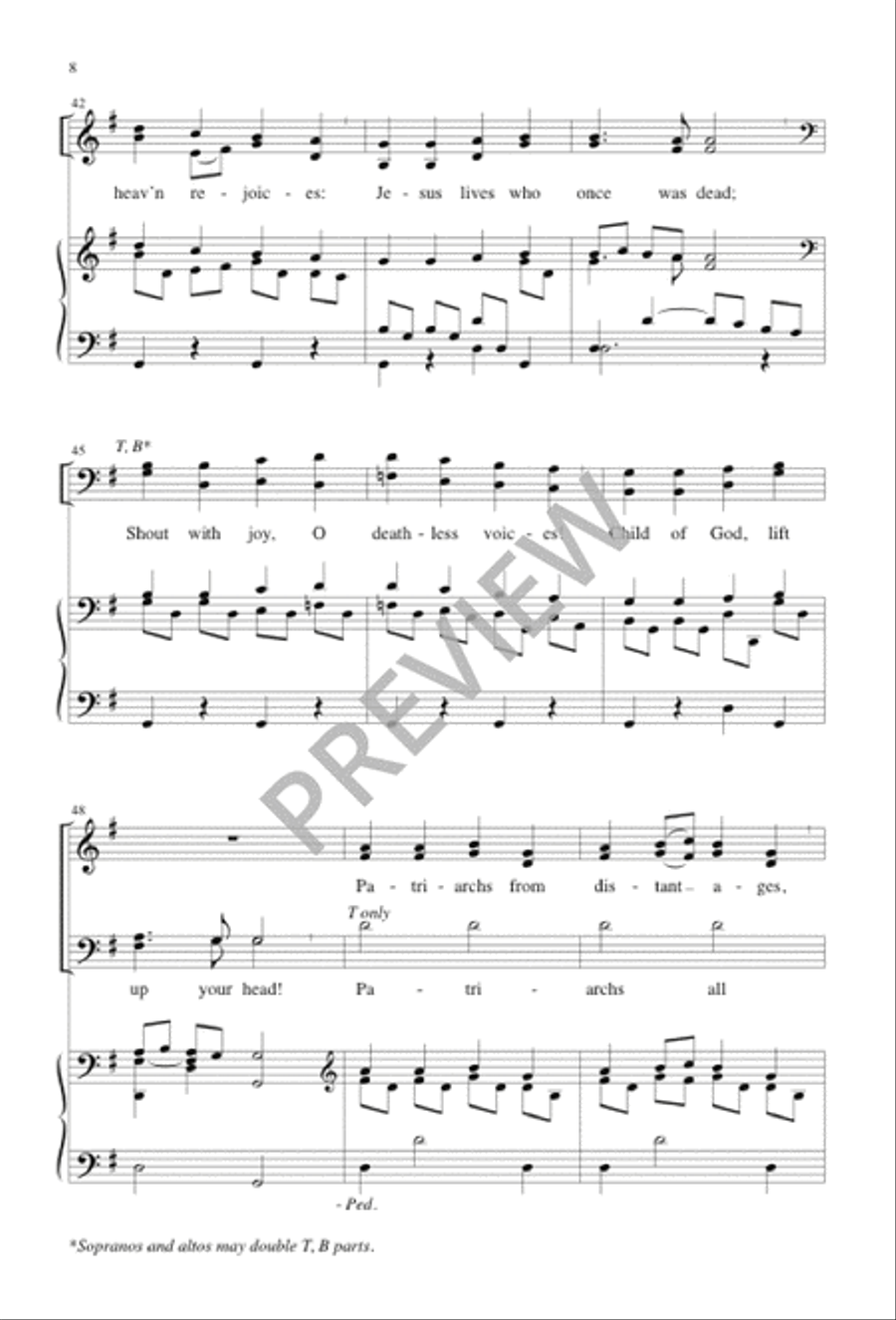 Sing with All the Saints Sing with All the Saints 4-Part scores gallery preview page 8