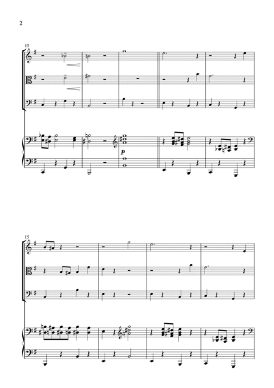 Sweet Child Piano Trio scores gallery preview page 2