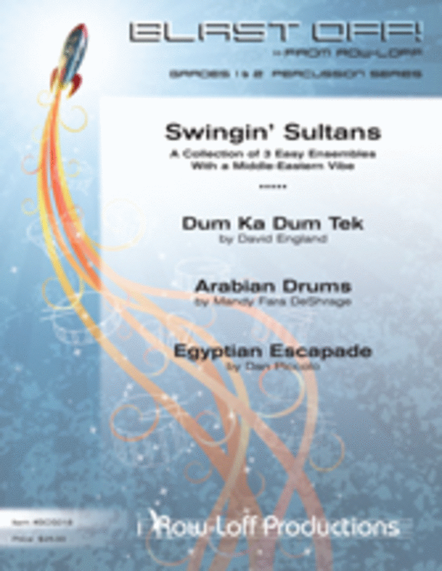 Swingin' Sultans (Blast Off Series) Percussion Ensemble scores gallery preview page 1