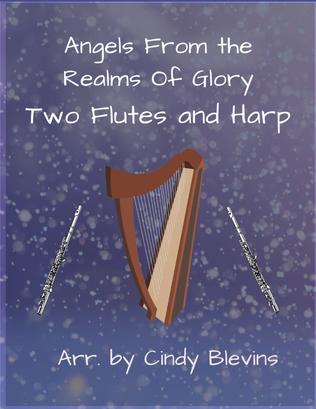 Angels, From the Realms Of Glory, Two Flutes and Harp
