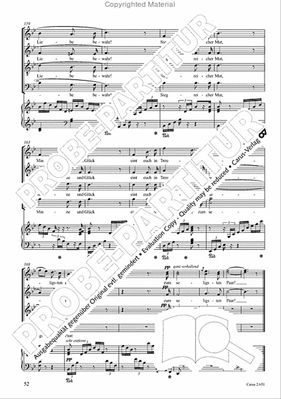 Choral collection Great Opera Choruses - Richard Wagner (choir & piano) Choir scores gallery preview page 53