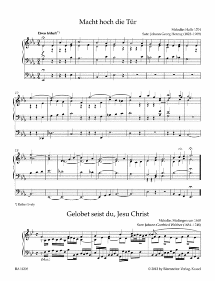 Sonntagsorgel, Volume III Organ scores gallery preview page 2