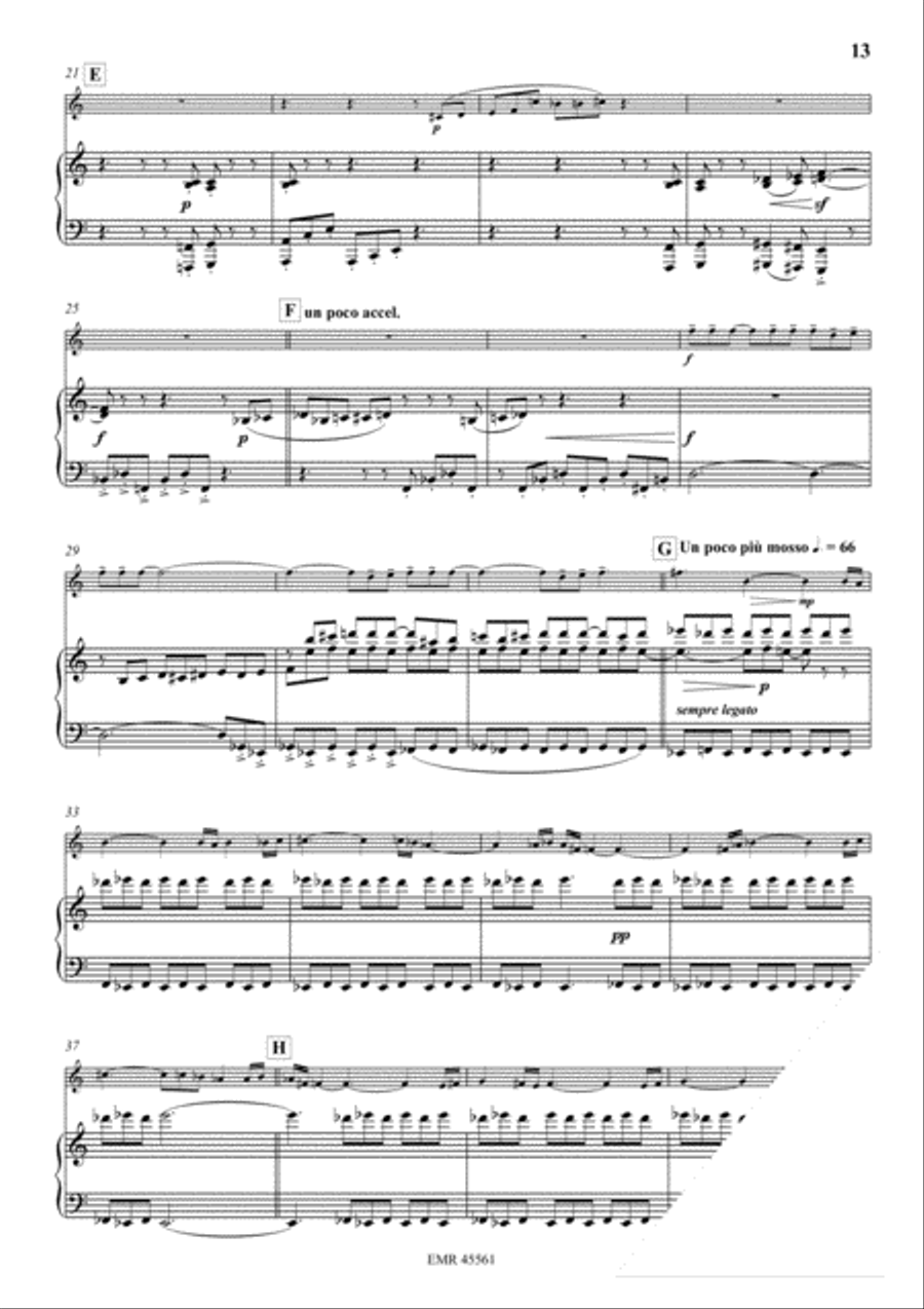 Konzert Op. 42 Clarinet Solo scores gallery preview page 8