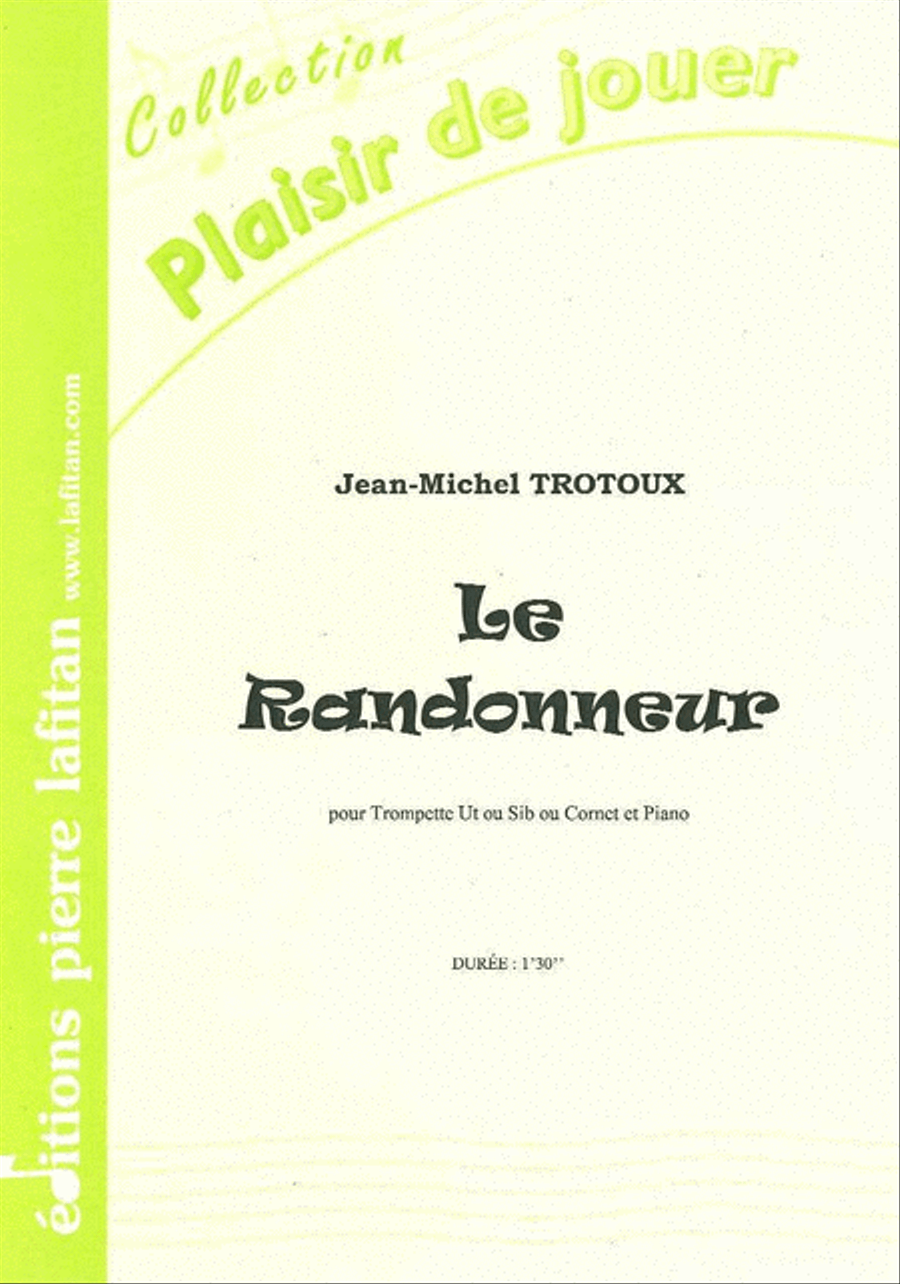 Le Randonneur Trumpet Solo scores gallery preview page 1