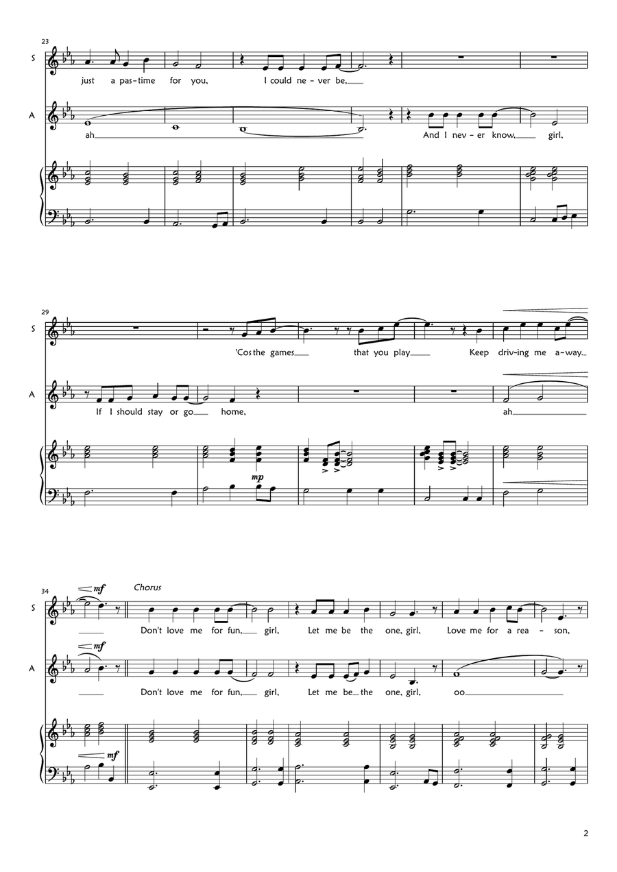 Love Me For A Reason Love Me For A Reason SA scores gallery preview page 2