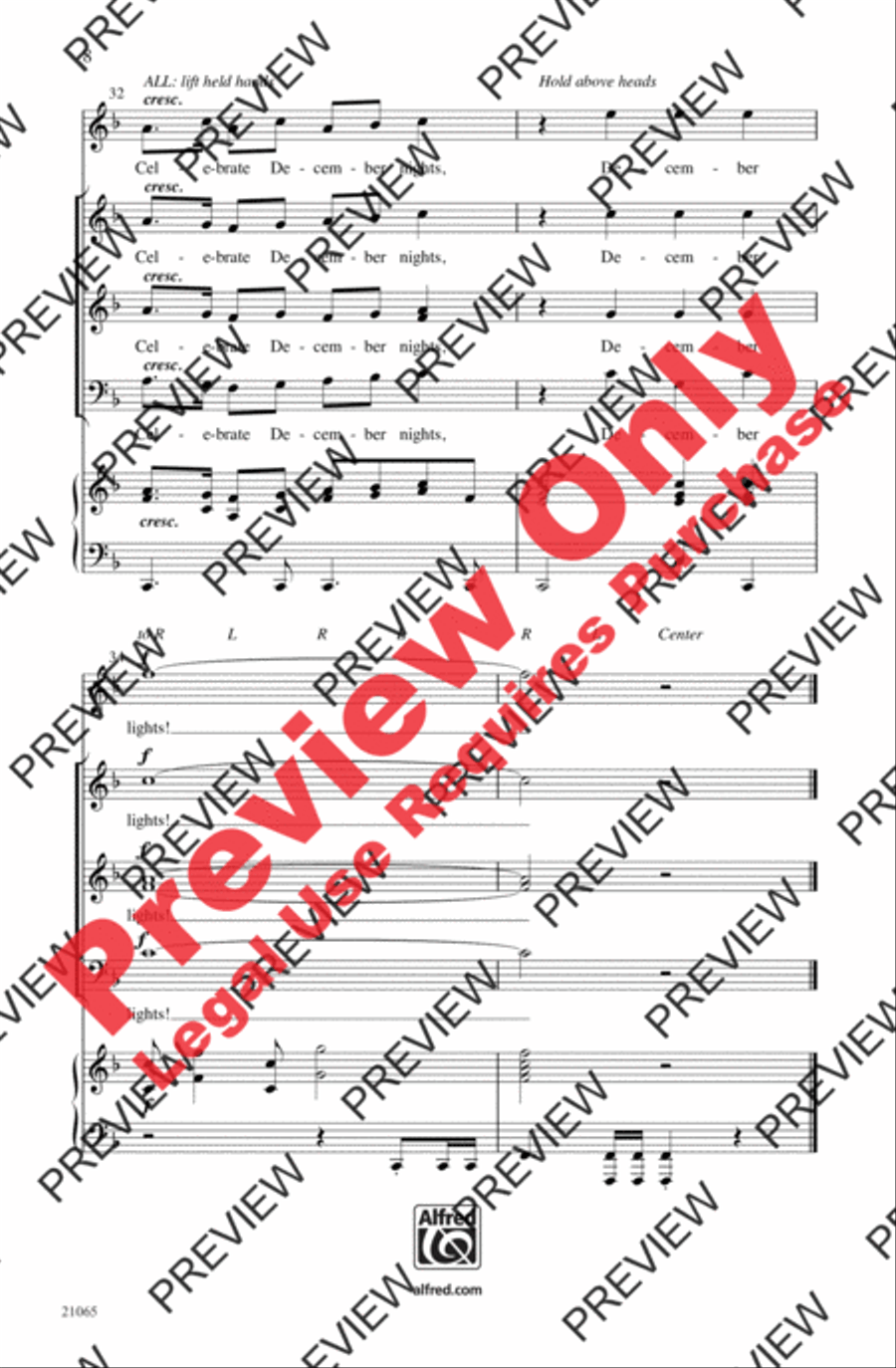 December Nights 3-Part scores gallery preview page 8