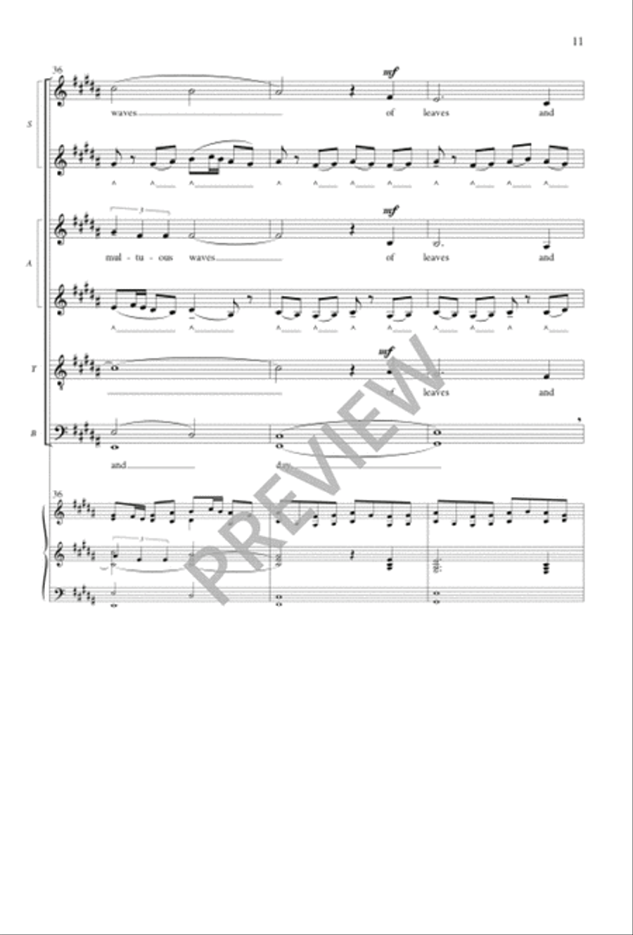 The Same Stream Divisi scores gallery preview page 12
