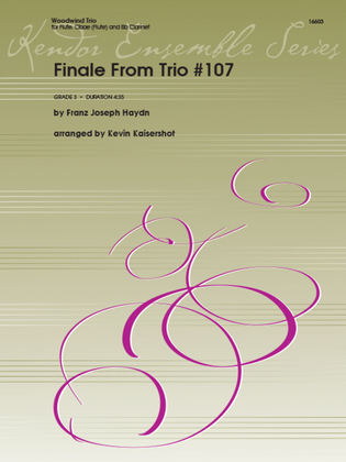 Finale From Trio #107
