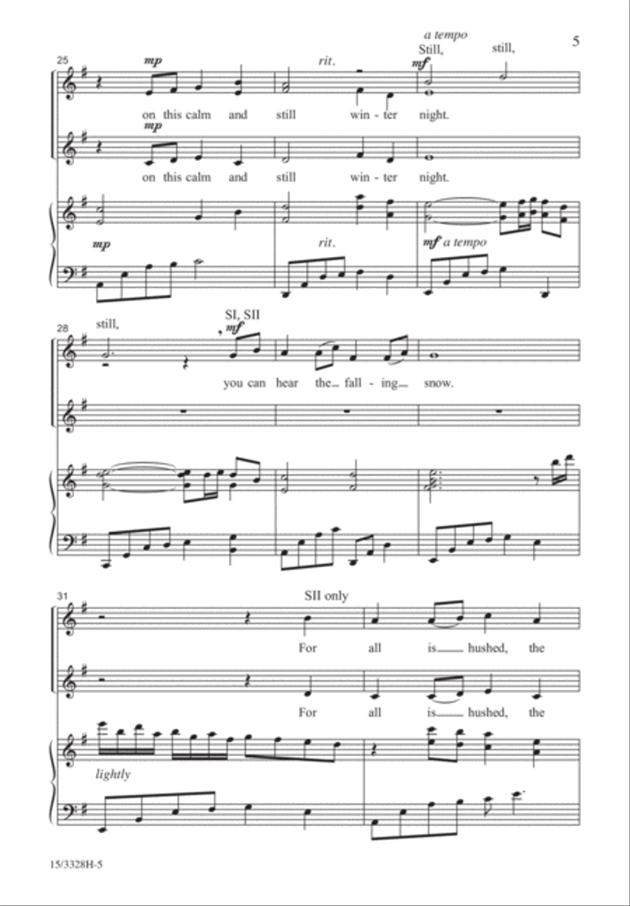 In Winter In Winter SSA scores gallery preview page 5