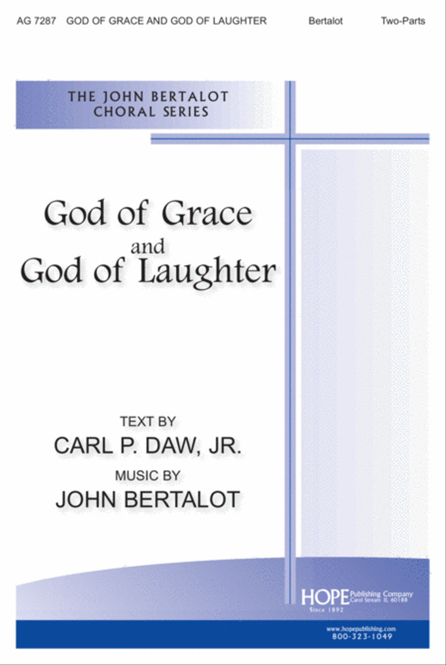 God of Grace and God of Laughter 2-Part scores gallery preview page 1