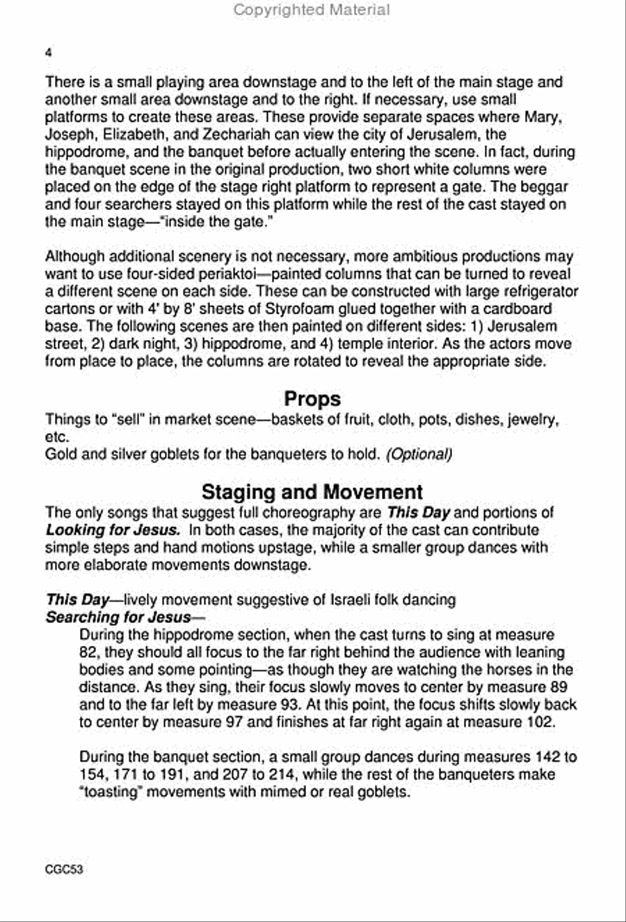 The Lost Boy Preview Kit (Score & CD) Choir scores gallery preview page 4