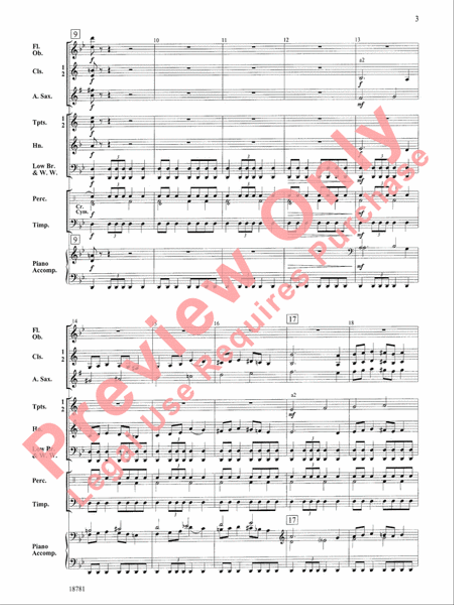Primordium Concert Band scores gallery preview page 4
