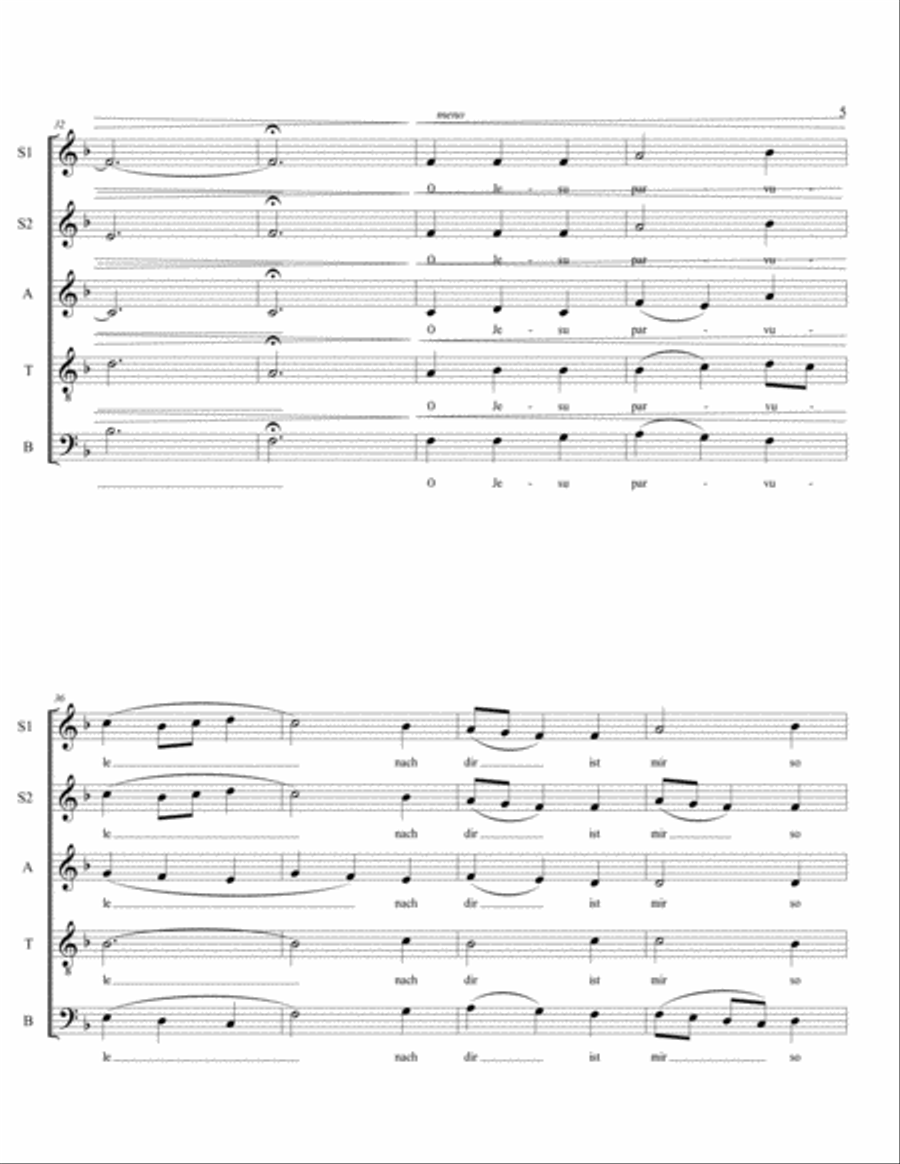 In dulci Jubilo Divisi scores gallery preview page 5