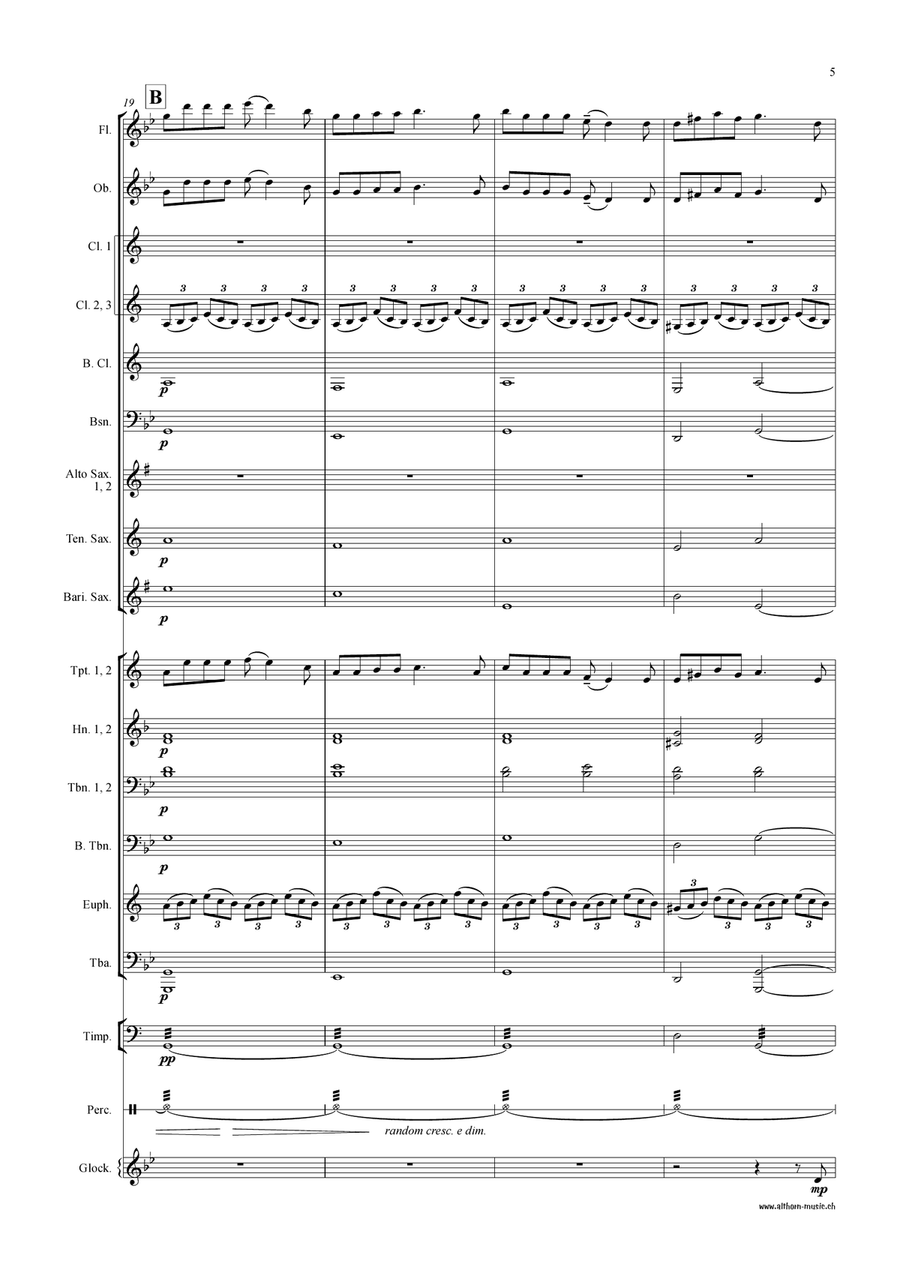 My Jolly Sailor Bold Concert Band scores gallery preview page 6
