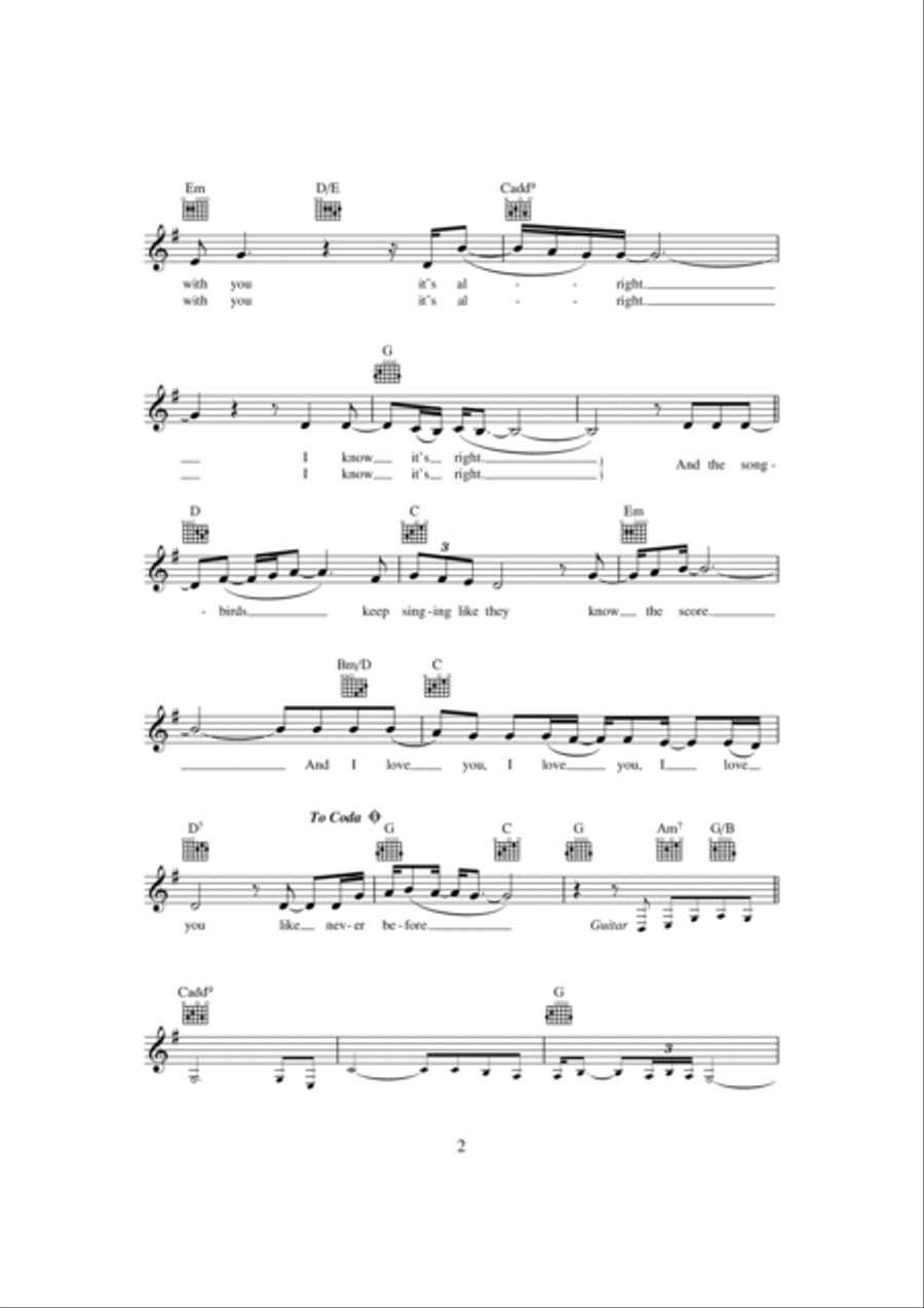 Songbird Piano scores gallery preview page 2