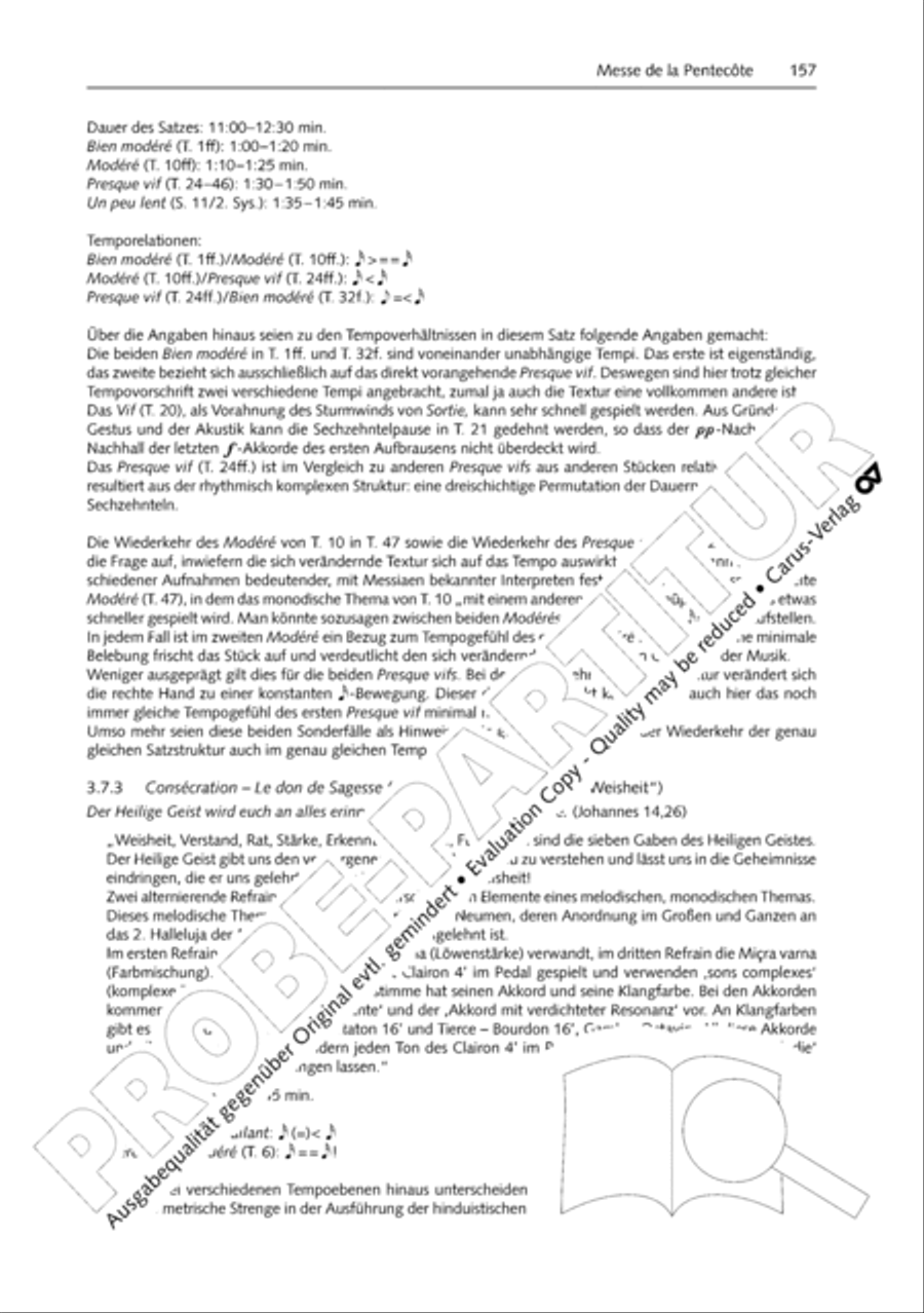 Orgelschule zur historischen Auffuhrungspraxis Organ Solo scores gallery preview page 158
