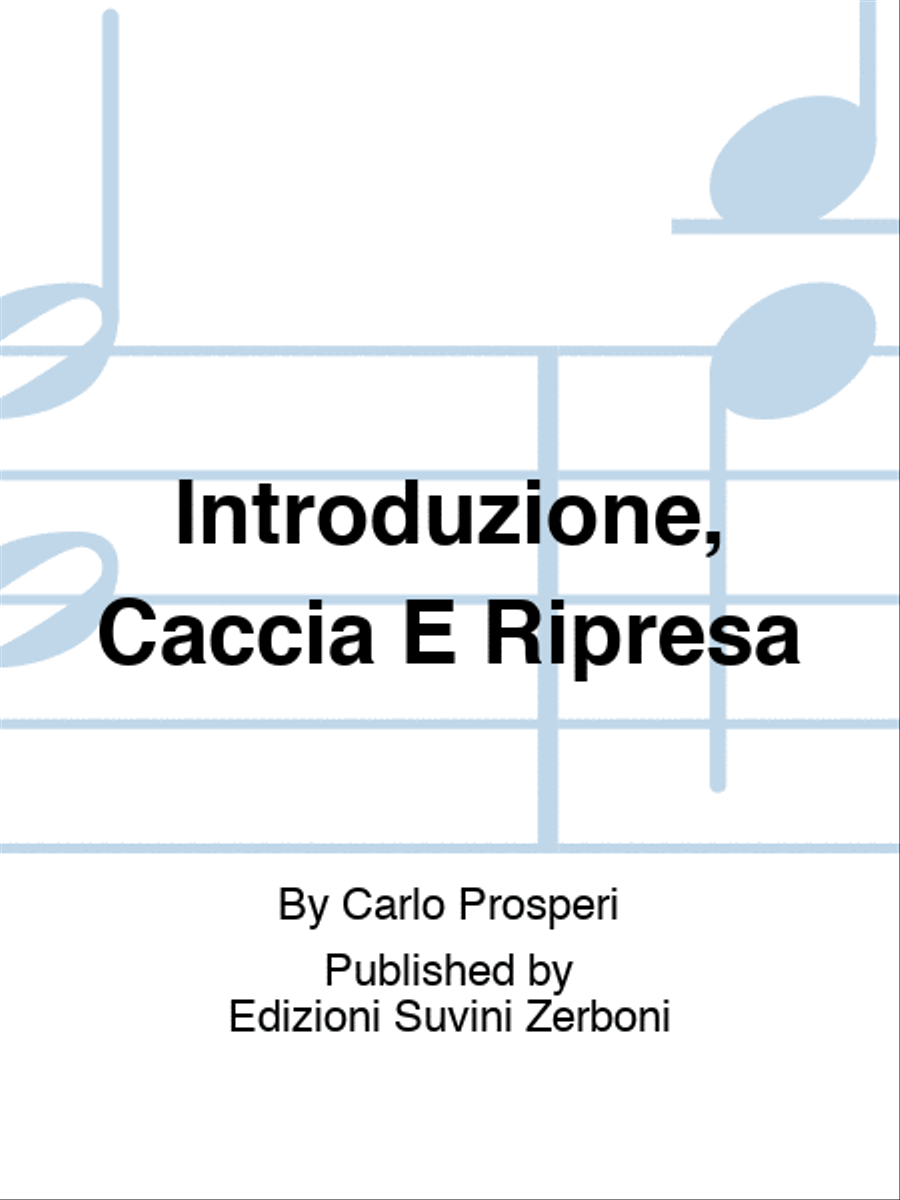 Introduzione, Caccia E Ripresa Horn scores gallery preview page 1