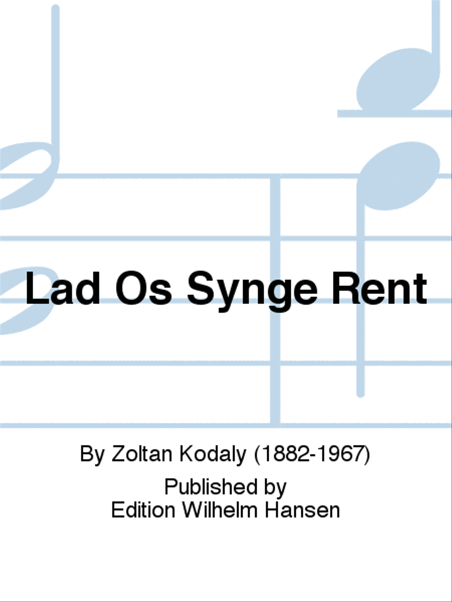 Lad Os Synge Rent Collection / Songbook scores gallery preview page 1
