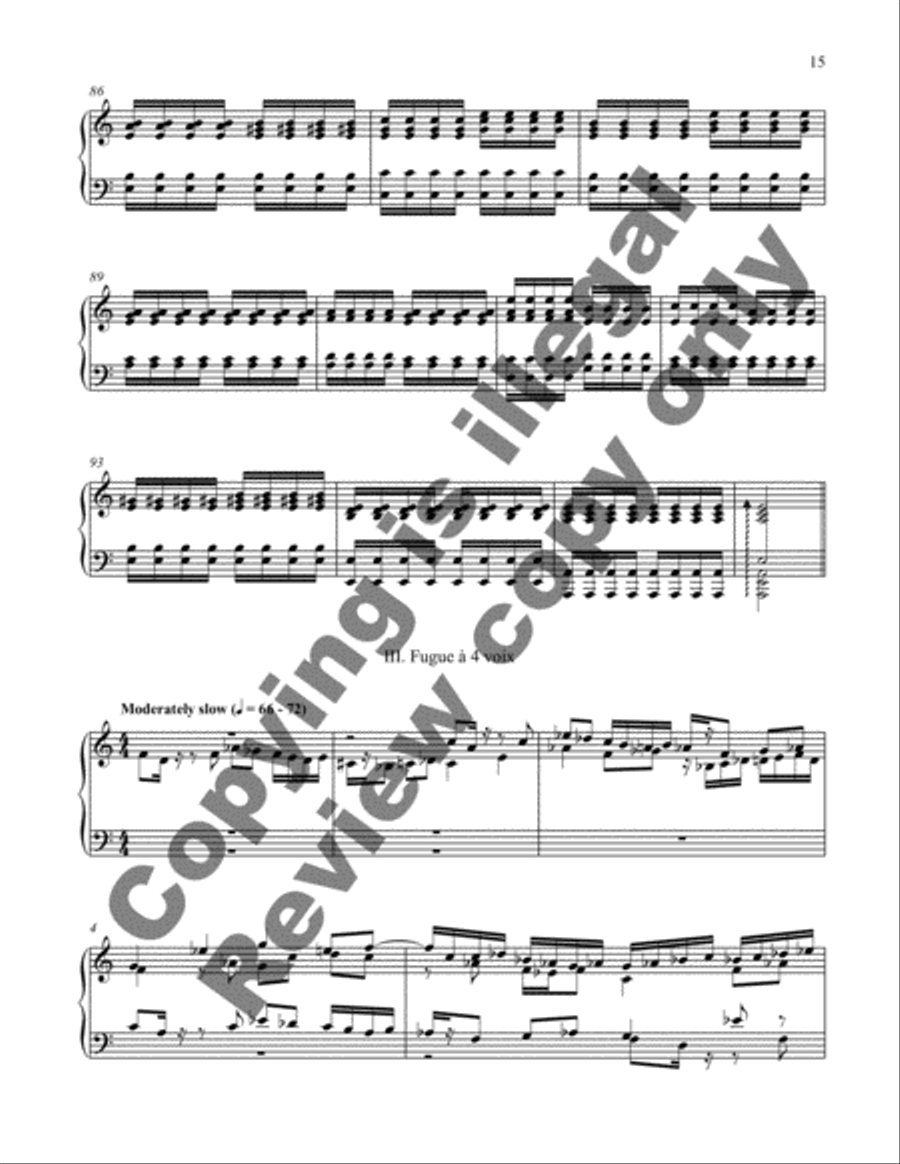 Triptych for Harpsichord Triptych for Harpsichord Harpsichord scores gallery preview page 14