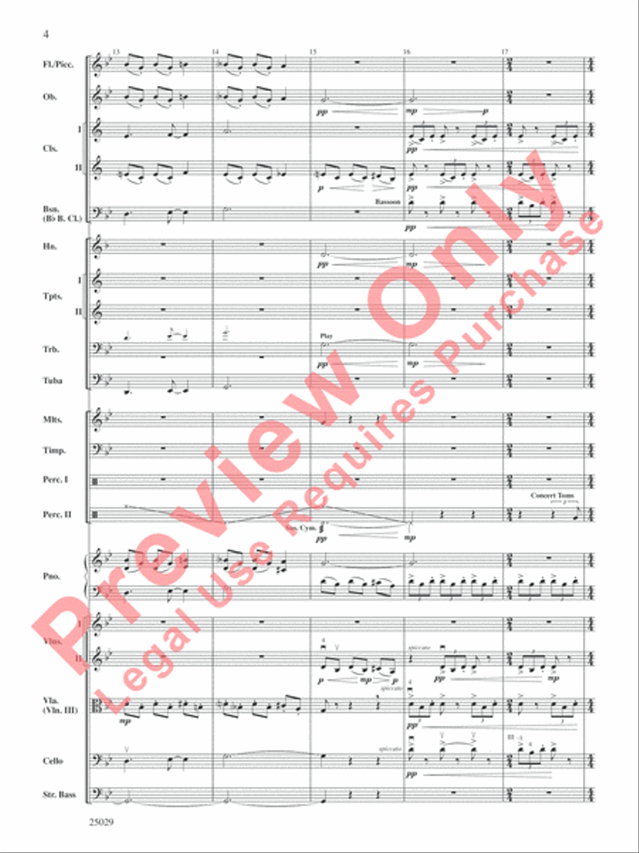 Charlie and the Chocolate Factory, Selections from the Original Movie Soundtrack Full Orchestra scores gallery preview page 5