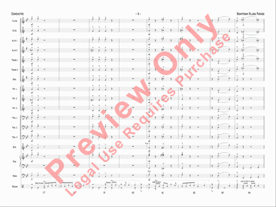 Beantown Blues Parade Jazz Ensemble scores gallery preview page 11