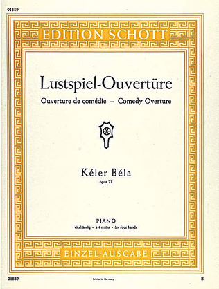 Book cover for Festival Overture Op. 73 Pf/4hand