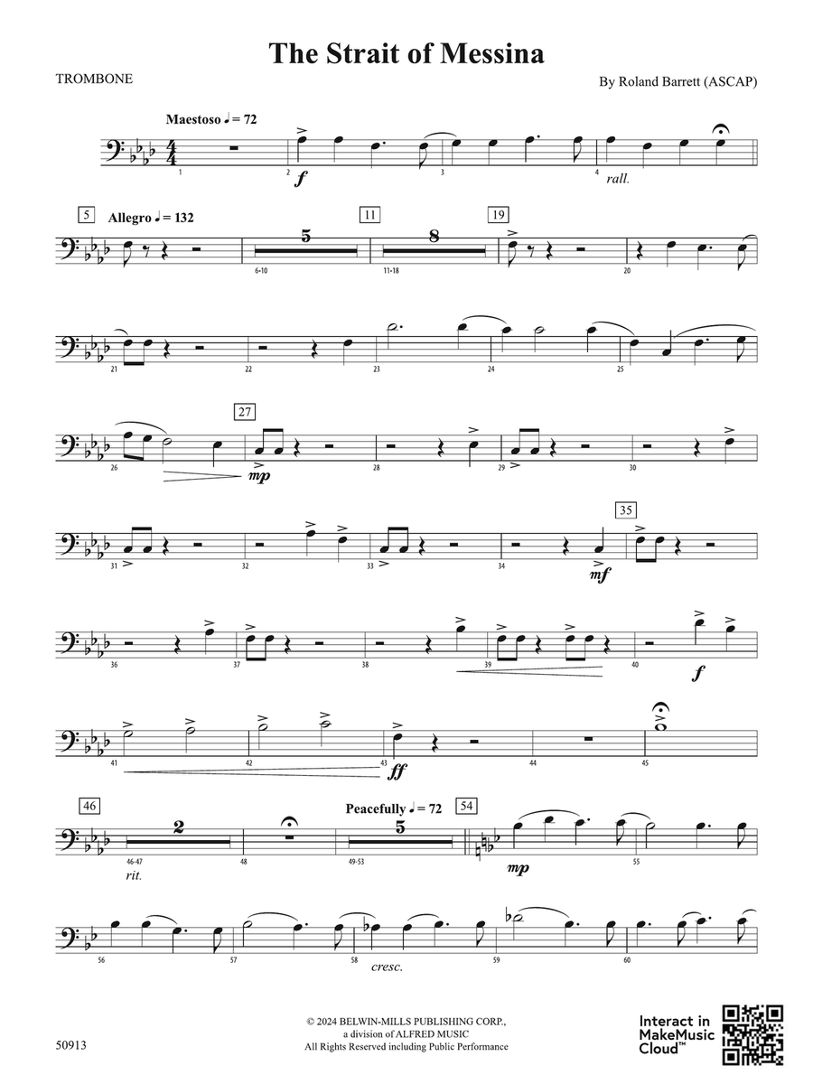 The Strait of Messina: 1st Trombone