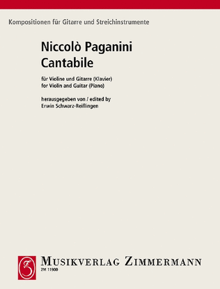 Book cover for Cantabile