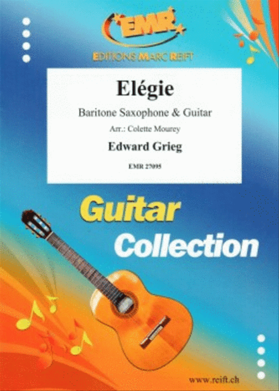 Elegie Elegie Baritone Saxophone scores gallery preview page 1