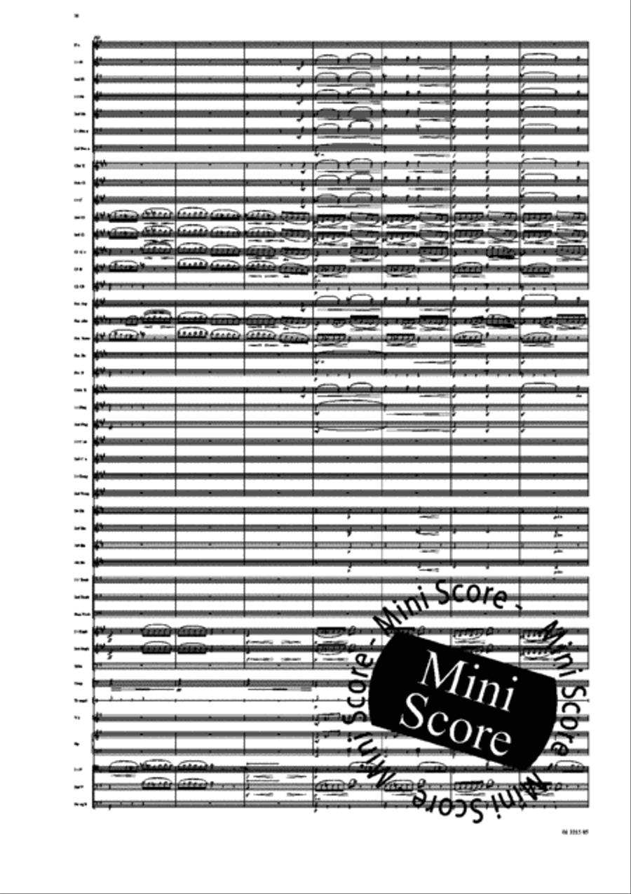 Ma Vlast Concert Band scores gallery preview page 32