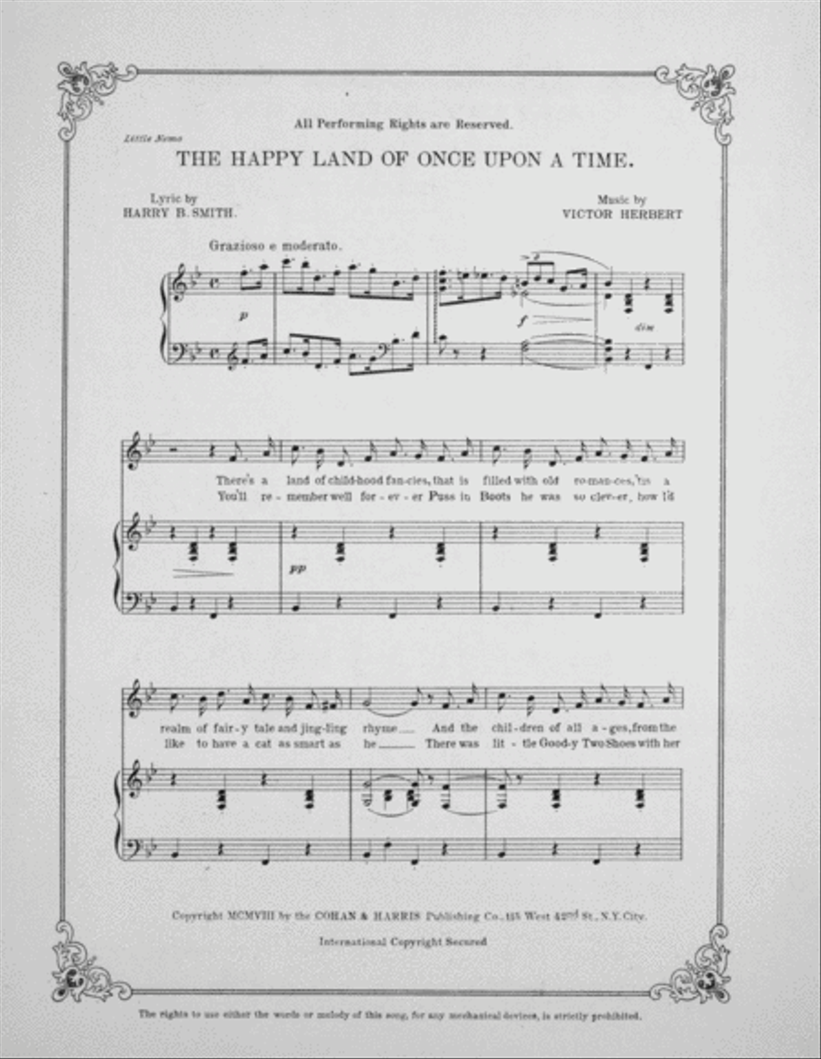 The Happy Land of Once Upon A Time Voice scores gallery preview page 2
