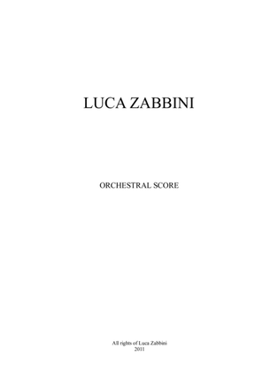 FOOL'S EPILOGUE (Luca Zabbini) - Orchestral score