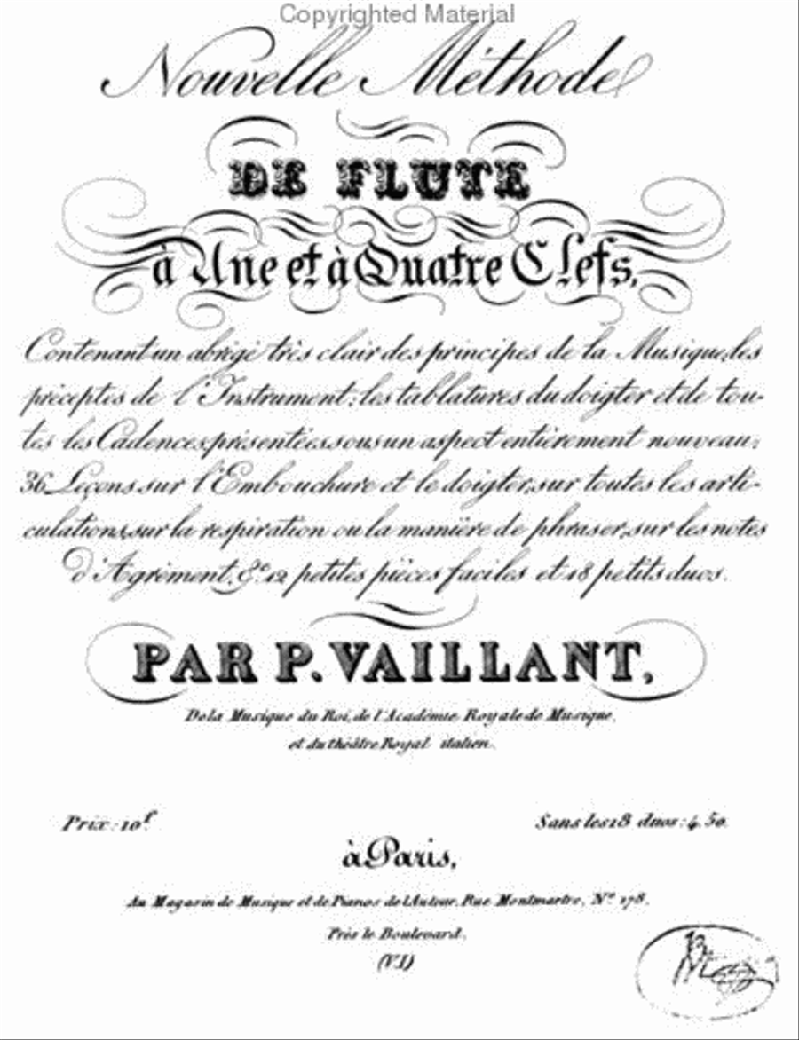 Methods & Treatises - Flute - Volume 3 - France 1800-1860 Flute scores gallery preview page 2