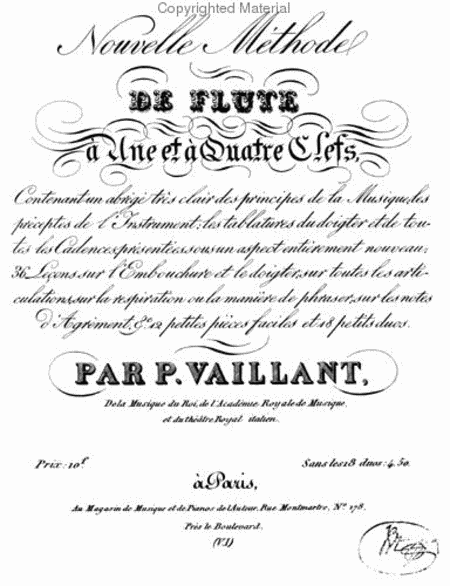 Methods & Treatises - Flute - Volume 3 - France 1800-1860