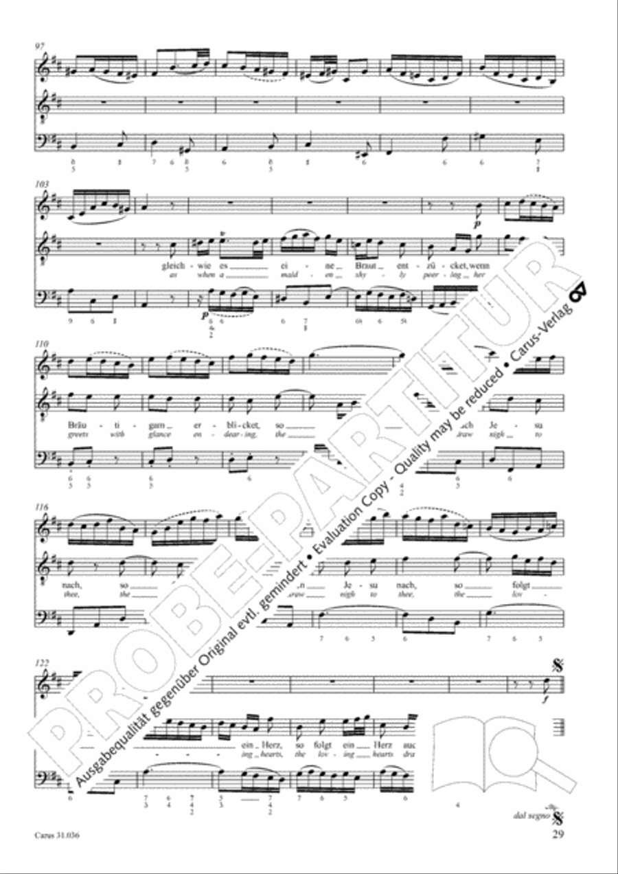 Up joyous raise your song (Schwingt freudig euch empor) 4-Part scores gallery preview page 30