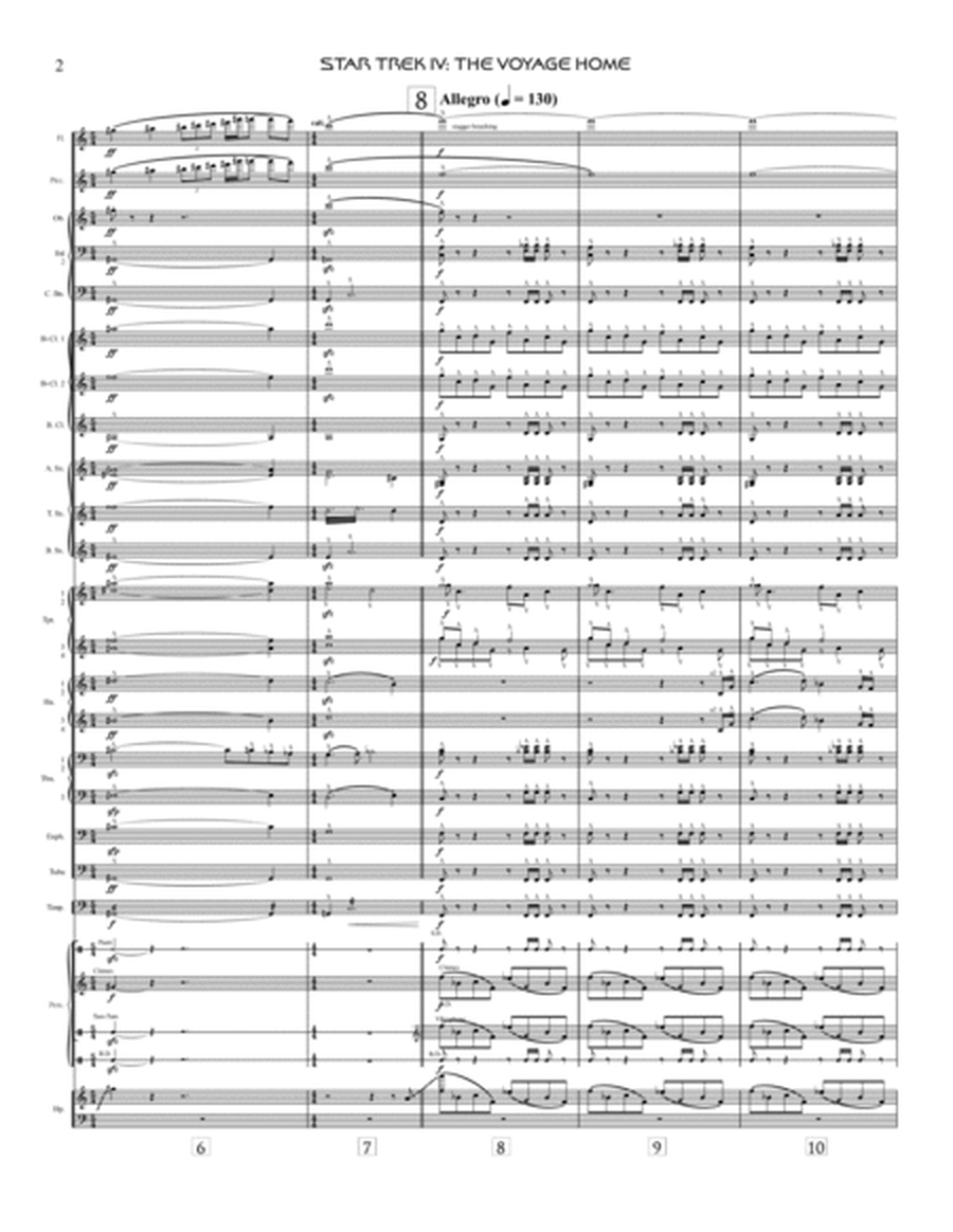 Star Trek(r) Iv - The Voyage Home - Score Only image number null