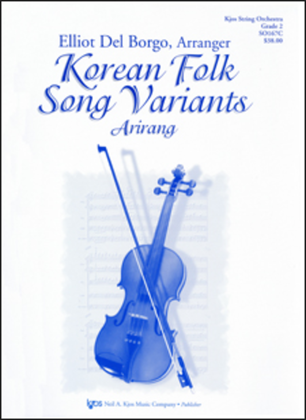Book cover for Korean Folk Song Variants