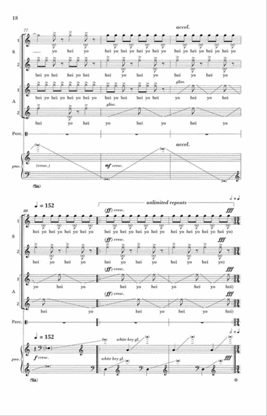Boatmen's Song Boatmen's Song SSAA scores gallery preview page 10