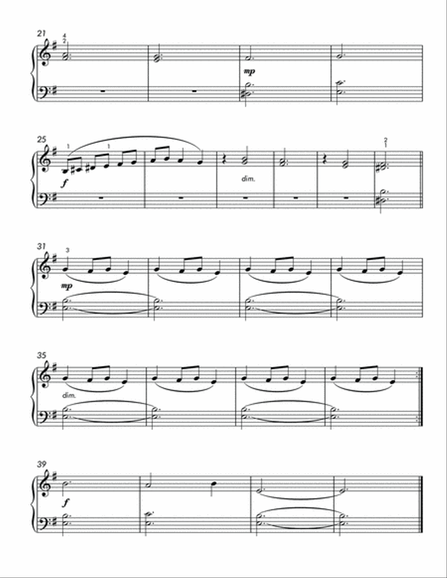 Ukrainian Bell Carol Trio (Easy Piano Trio) Ukrainian Bell Carol Trio (Easy Piano Trio) Easy Piano scores gallery preview page 3