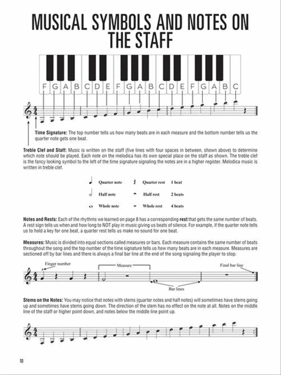 Hal Leonard Melodica Method Collection / Songbook scores gallery preview page 11