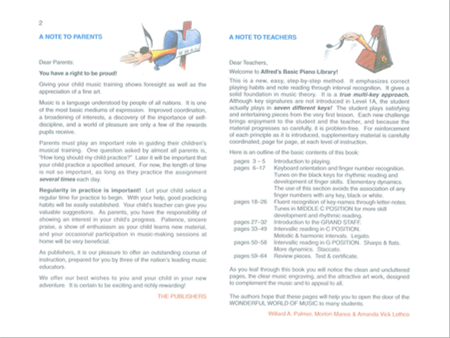 Alfred's Basic Piano Course Lesson Book, Level 1A Piano Method scores gallery preview page 9