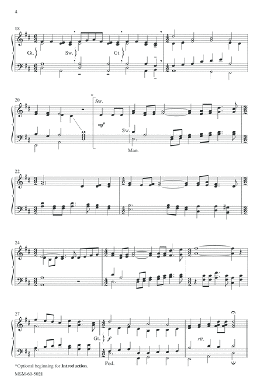O Holy Spirit, Enter In 4-Part scores gallery preview page 4