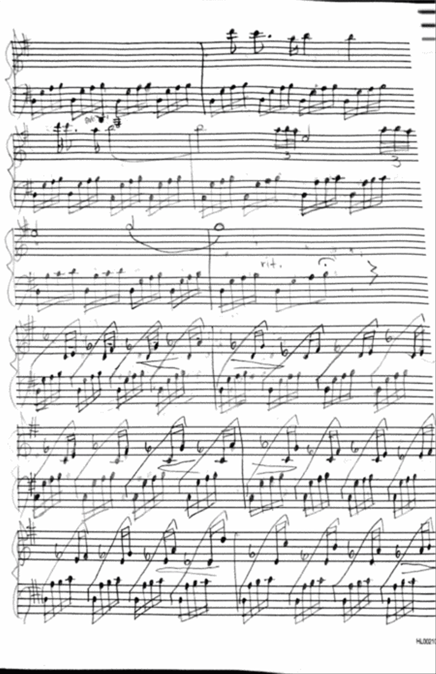 Papillon Piano Solo scores gallery preview page 2