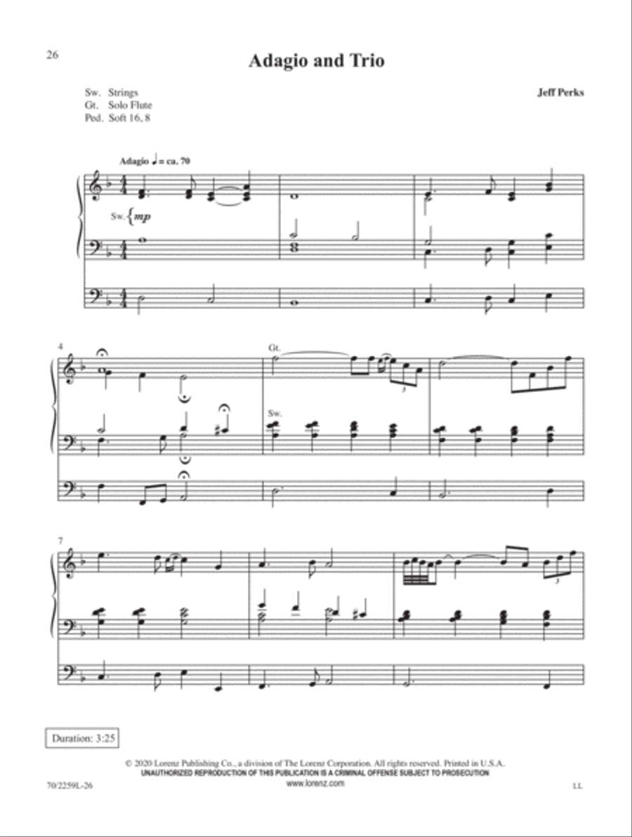 Exaltation Organ Solo scores gallery preview page 8
