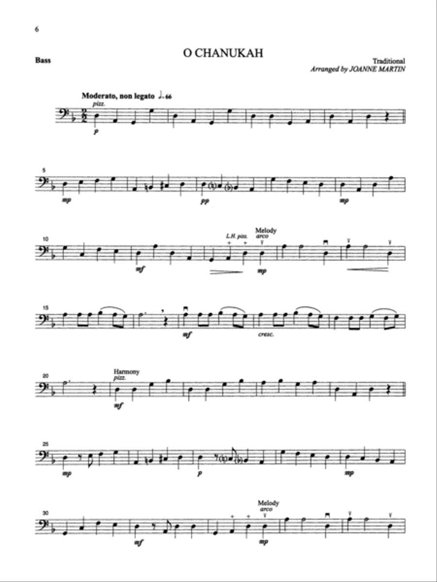 More Festive Strings for String Quartet or String Orchestra String Quartet scores gallery preview page 5