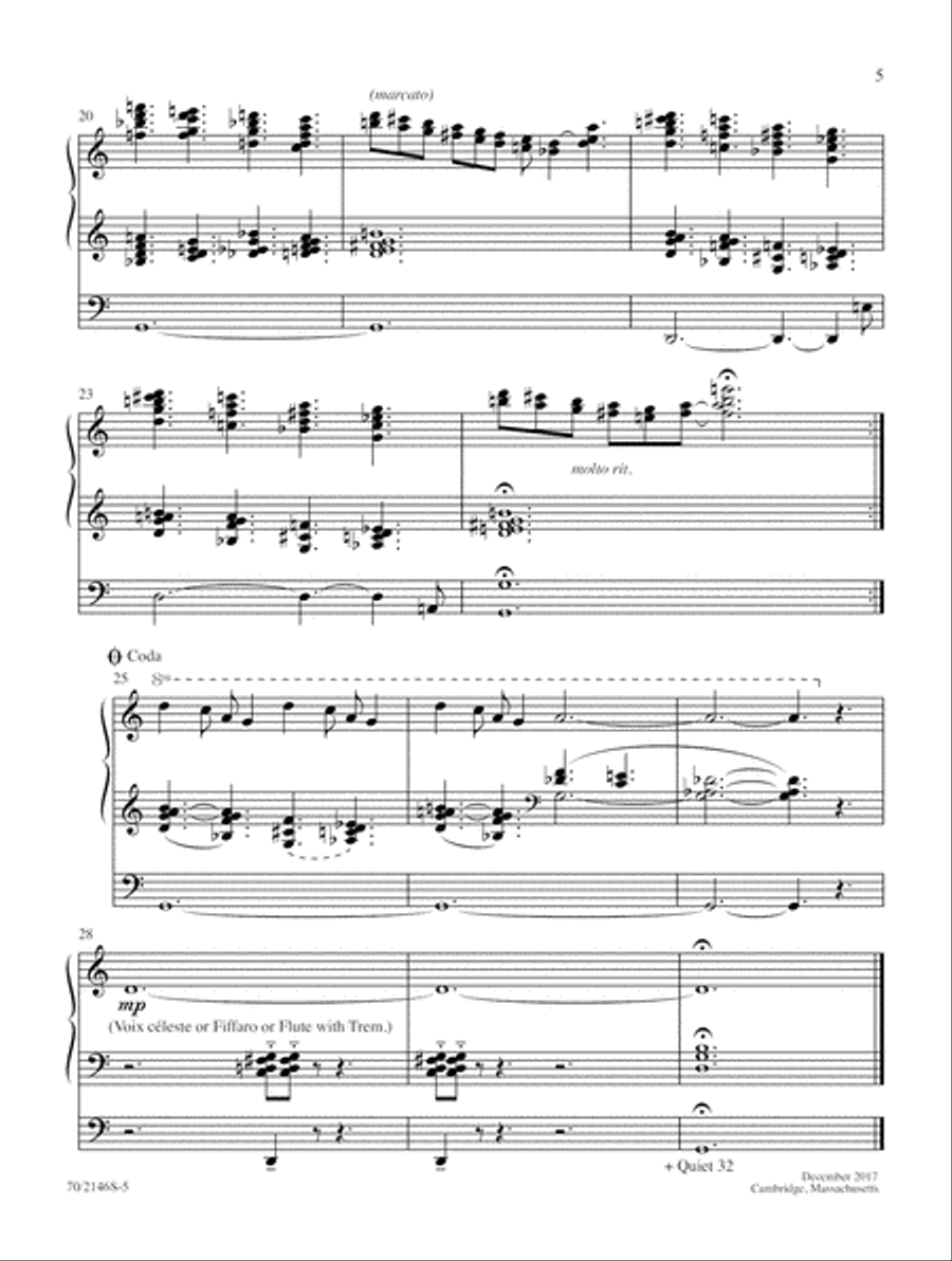 Antiphonies Organ scores gallery preview page 5