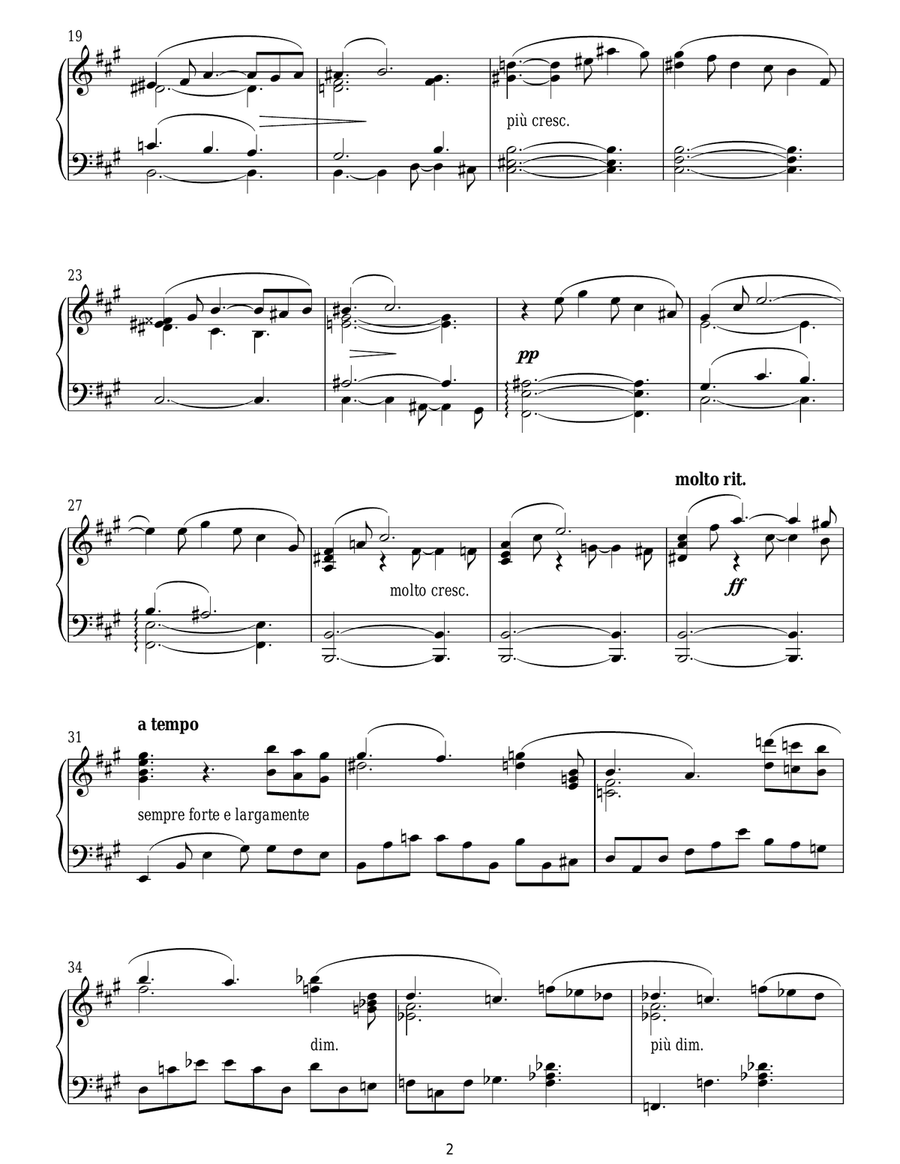 Sonata For Violin & Piano In A Major, 1st Movement Violin scores gallery preview page 2