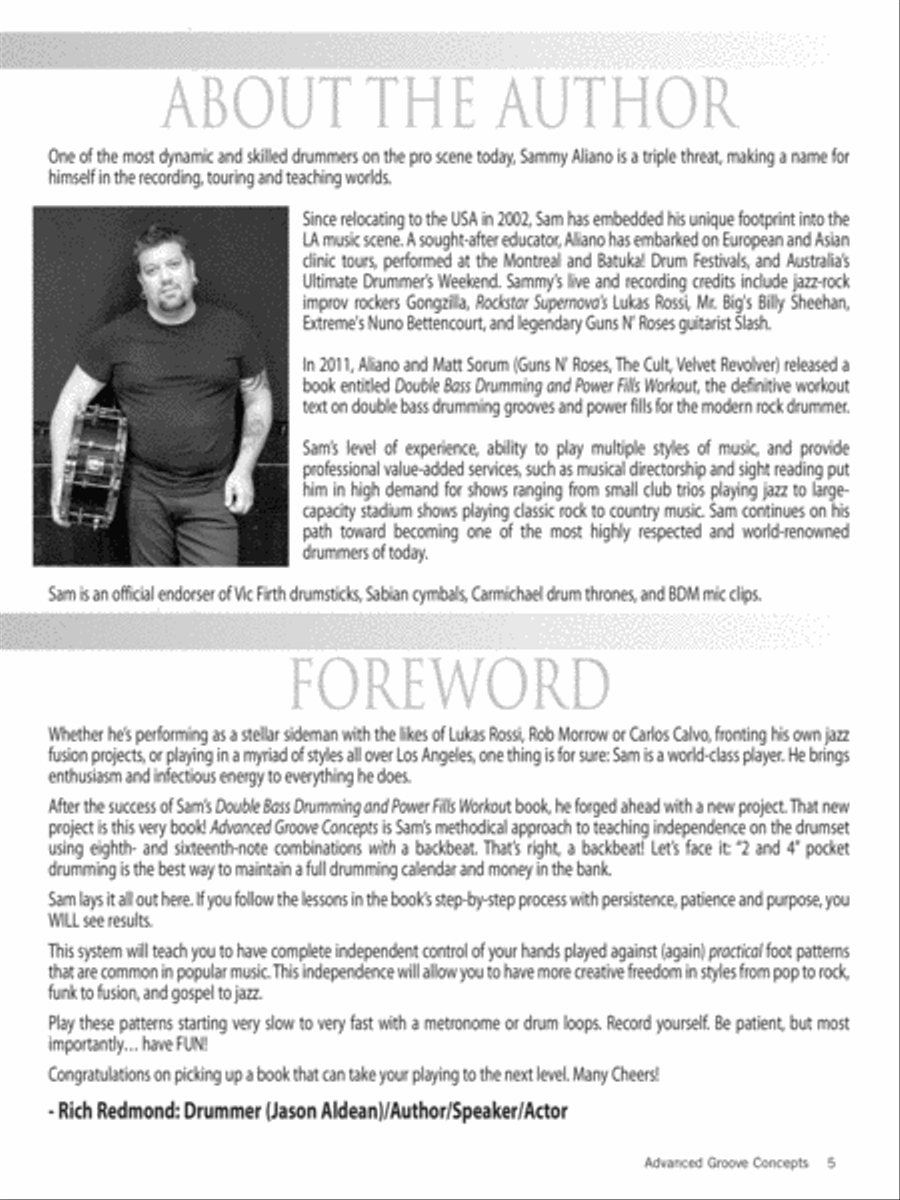 Advanced Groove Concepts Percussion scores gallery preview page 5