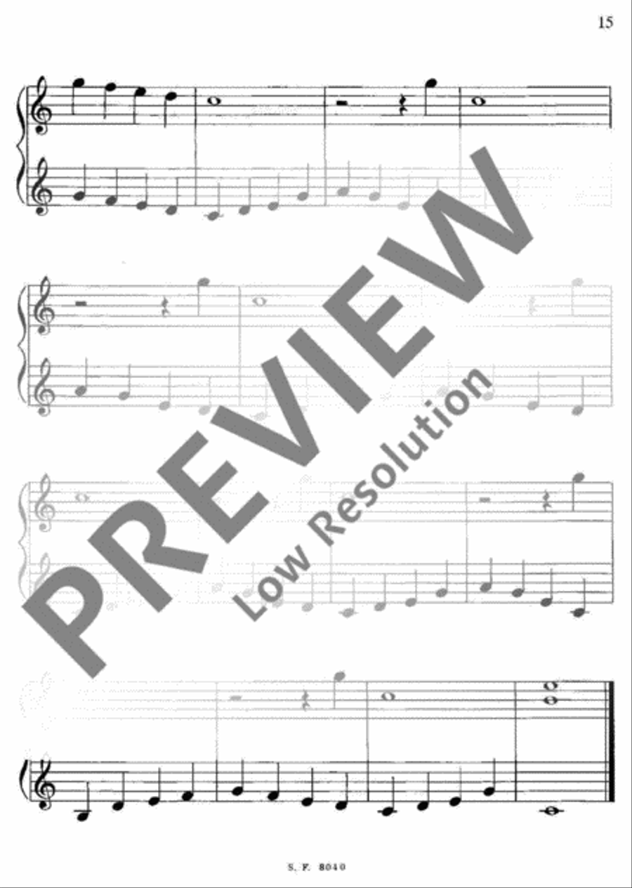 Le Pianiste en Herbe Le Pianiste en Herbe Piano Solo scores gallery preview page 16